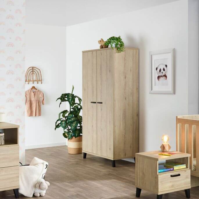 Armoire enfant contemporaine 150 cm Eloise